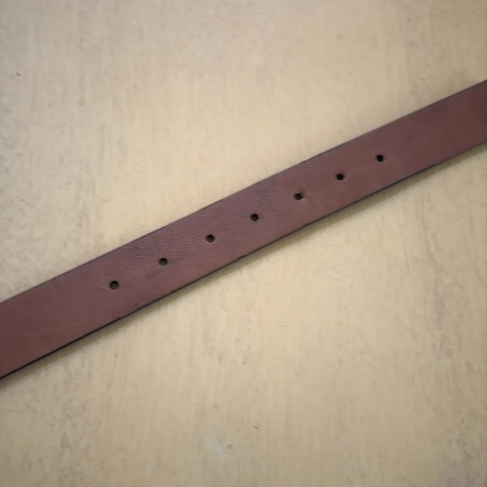 Calvin Klein Black leather belt